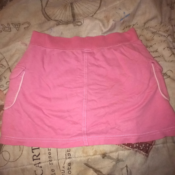 Faded Glory Pink Mini Skirt with Pockets - Picture 2 of 2